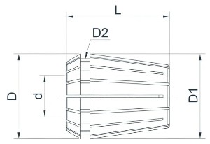 Цанга ER11-3 высокоточная