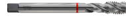 Метчик из быстрорежущей стали SPIRAL FLUTE HSS-E DIN376 для метрической резьбы ISO-DIN 13 с винтовыми канавками, M20X2.5 6H 140.0L