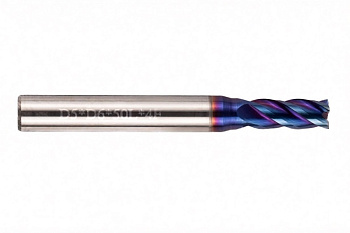 Фреза концевая твердосплавная CLF-3x4x9x50 4Z nACo-Blue 65HRC